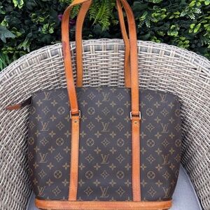 Louis Vuitton Dark Brown Monogram Tote